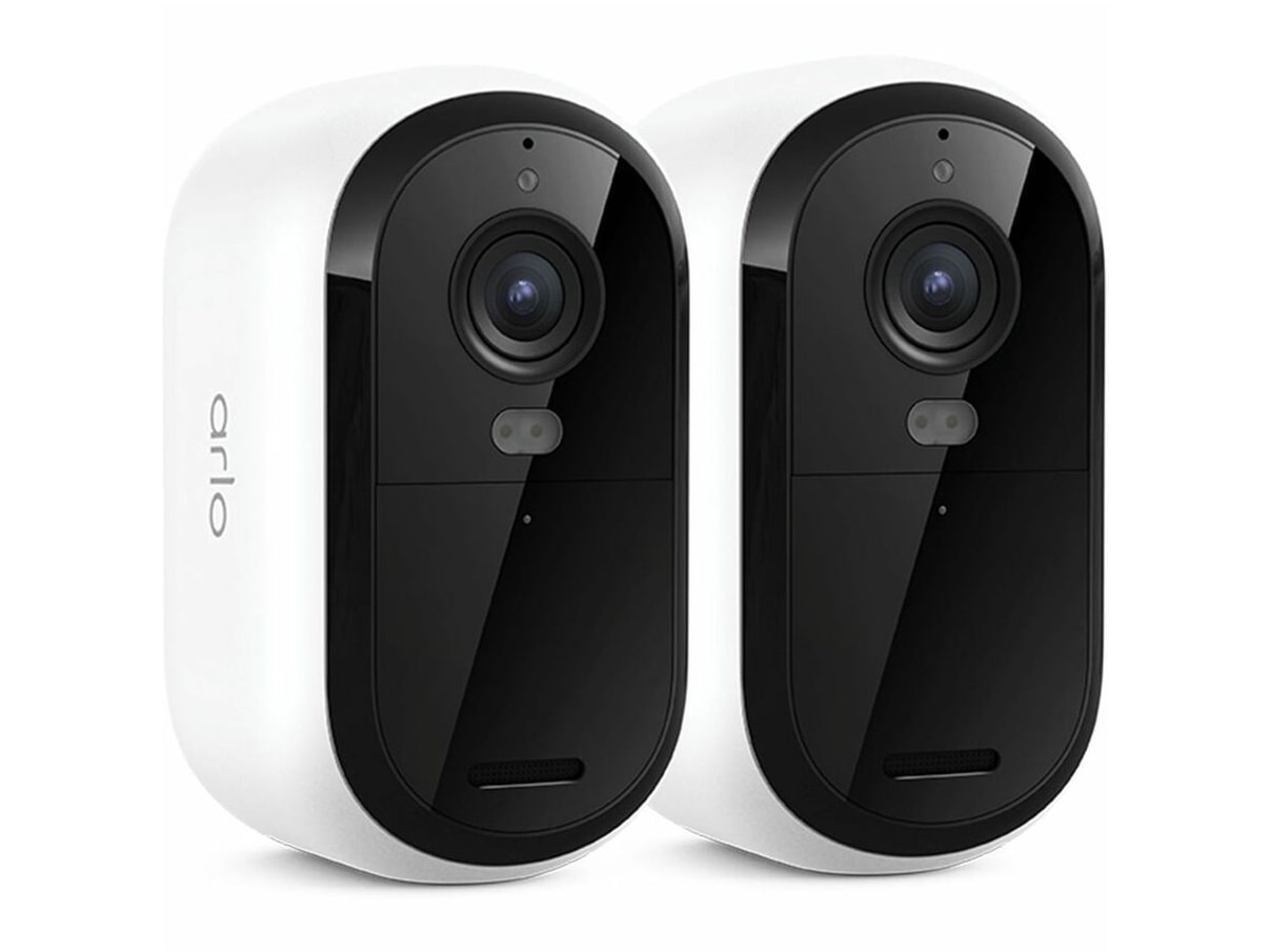 Arlo - Essential 2K Outdoor Camera (3rd Generation) - 2 Pack Security Cameras