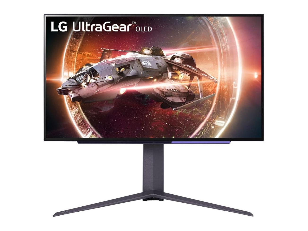 LG - 26.5" 27GS95QX-B 2560 x 1440 240Hz Gaming Monitors - Black