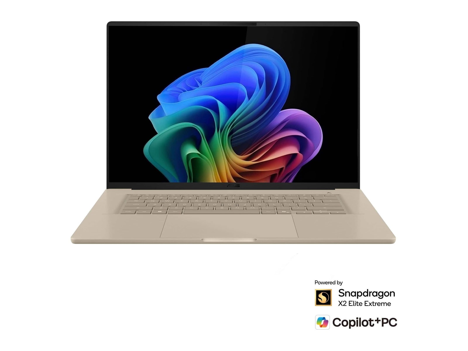 ASUS - Zenbook A16 UX3607OA-ZB 16" - Snapdragon X2 Elite Extreme X2E-94-100 chip - 48GB Memory - 512GB SSD - Zabriskie Beige
