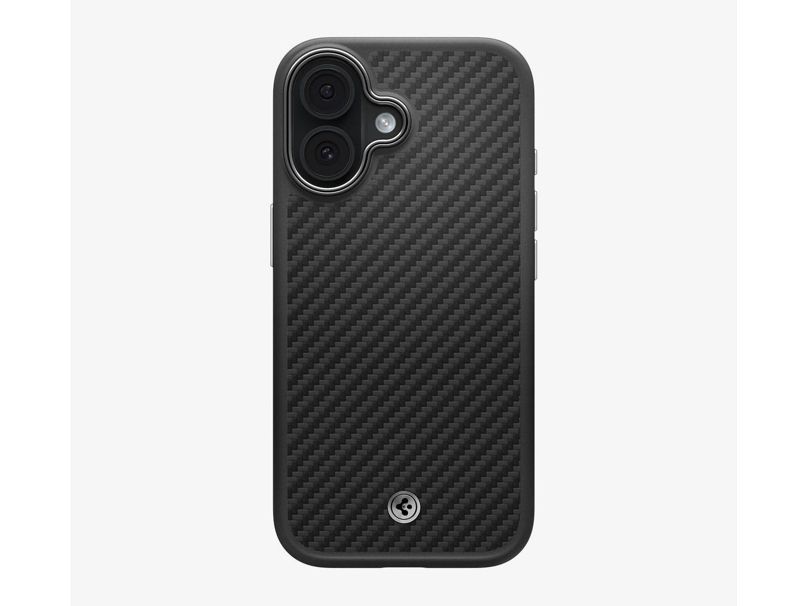 Spigen - Enzo Aramid T (Mag Fit) - iPhone 17 - Black Silver