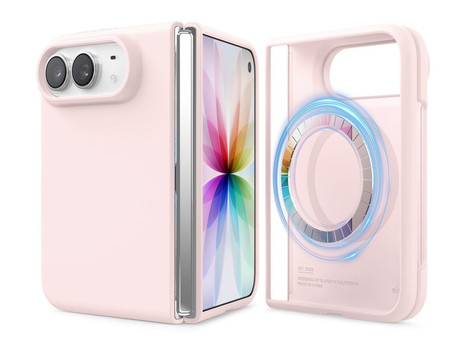 elago - MagSafe Silicone Case - iPhone Duo - Lovely Pink