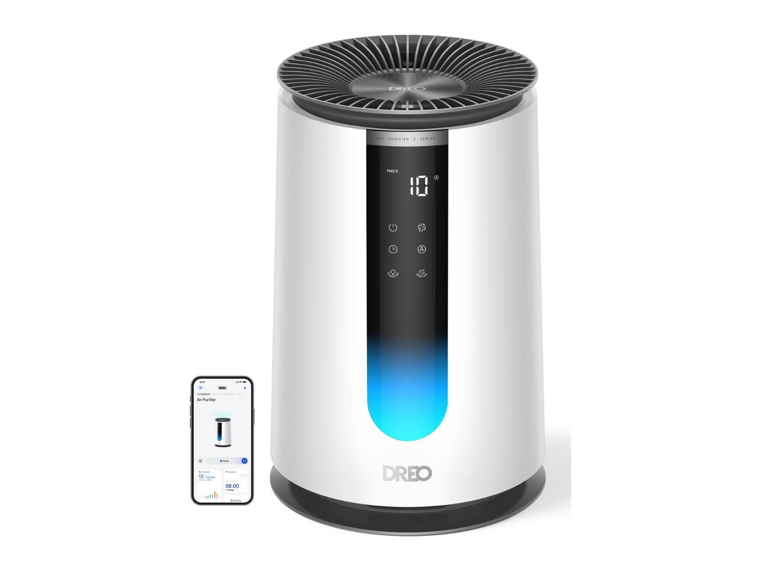 Dreo - 338S White Air Purifiers