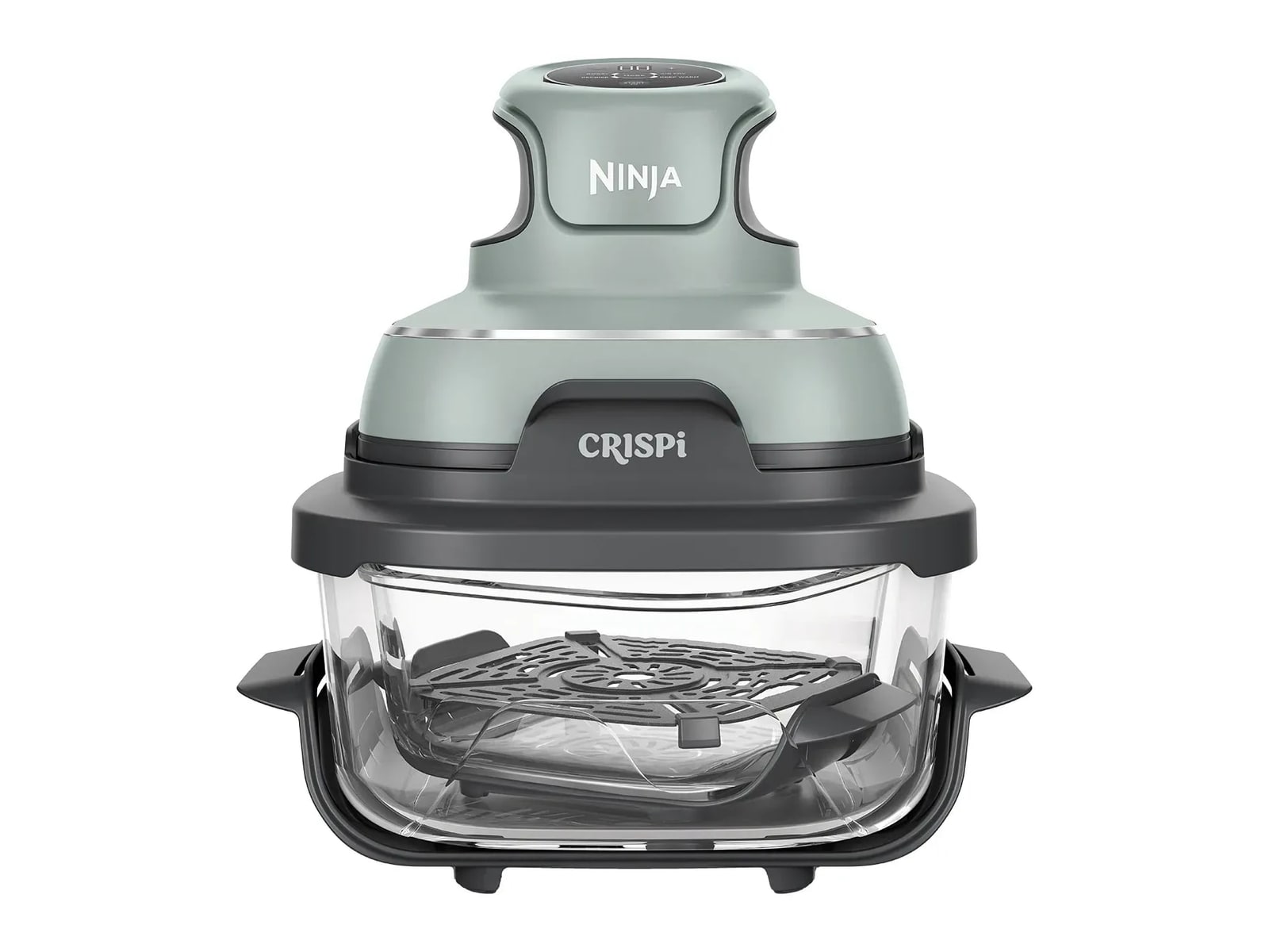 Ninja - FN101CHSG CRISPi 4-in-1 Portable Glass Sage Air Fryers