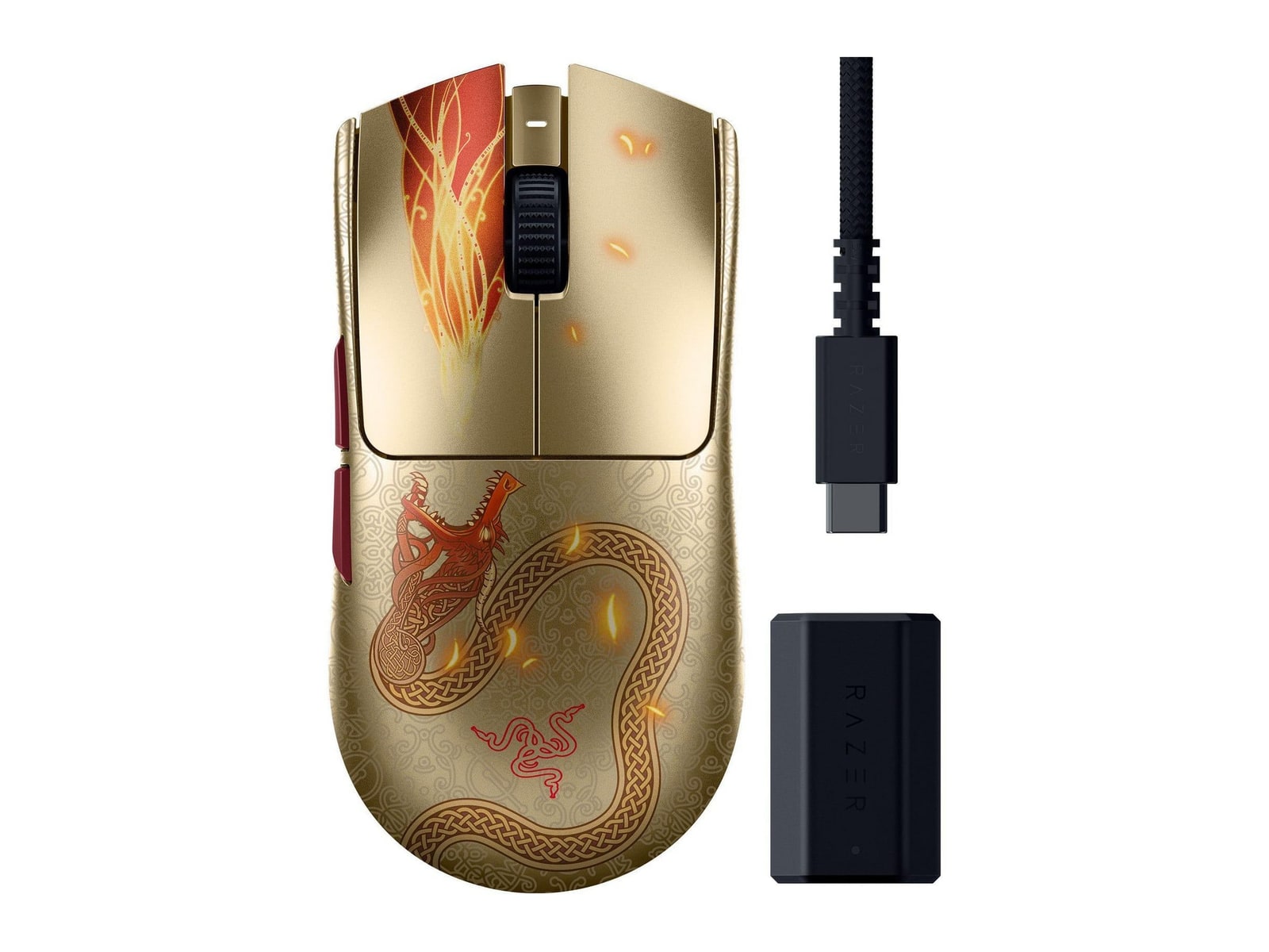 Razer - Viper V3 Pro Wireless Mice - Counter-Strike 2 Dragon Lore Edition