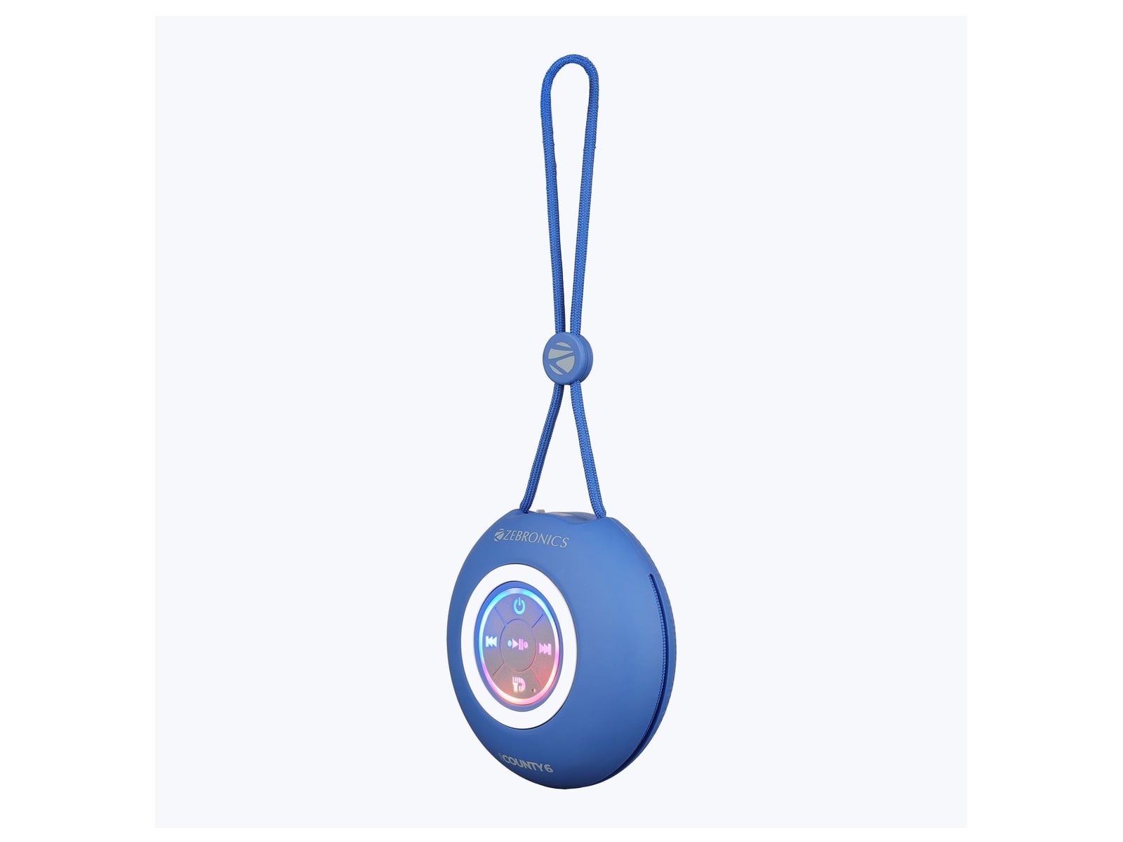 Zebronics - Zeb County 6 Portable Speakers - Blue