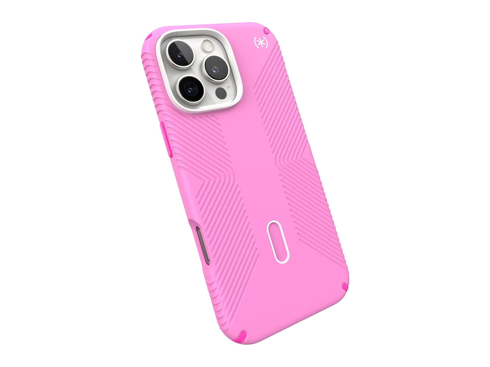 Speck - Presidio2 Grip MagSafe with ClickLock - iPhone 16 Pro Max - True Pink/Shocking Pink