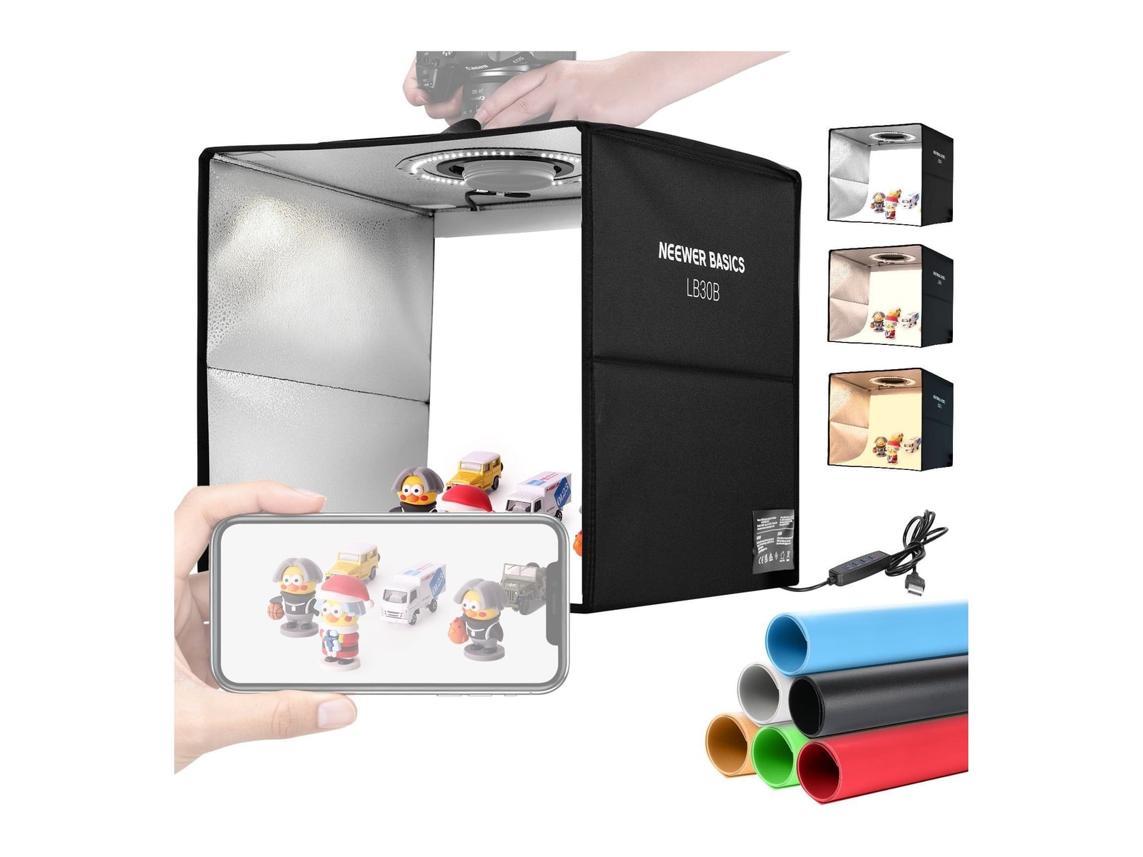 Neewer - BASICS LB30B/LB40B Photo Studio Light Box Camera Accessories