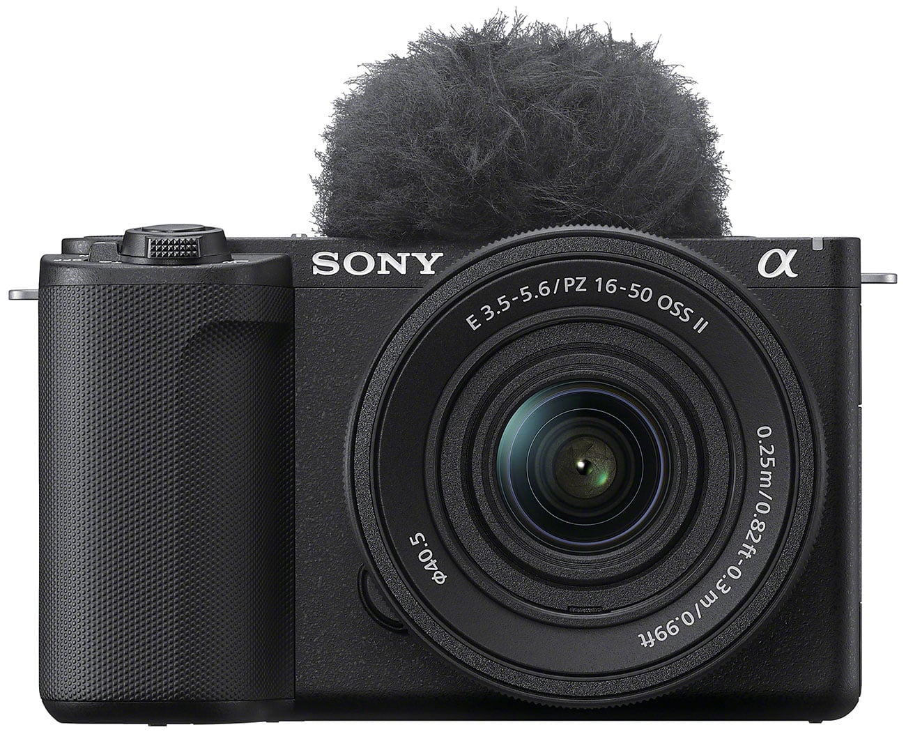 Sony - ZVE10M2KB 26 MP Mirrorless Cameras Lens Kit - Black