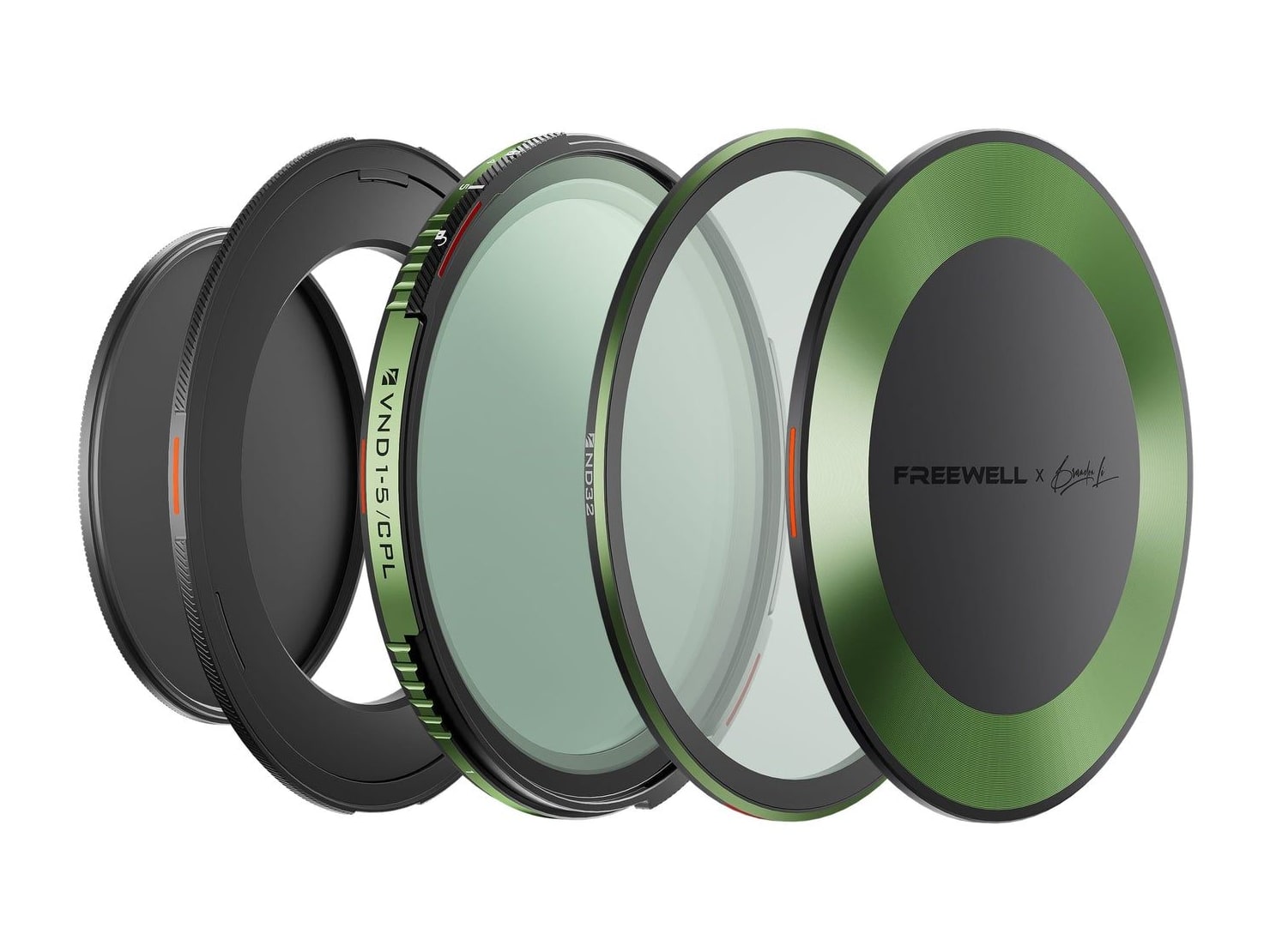 Freewell - Brandon Li Variable ND/CPL Basic Kit - 67mm Camera Accessories