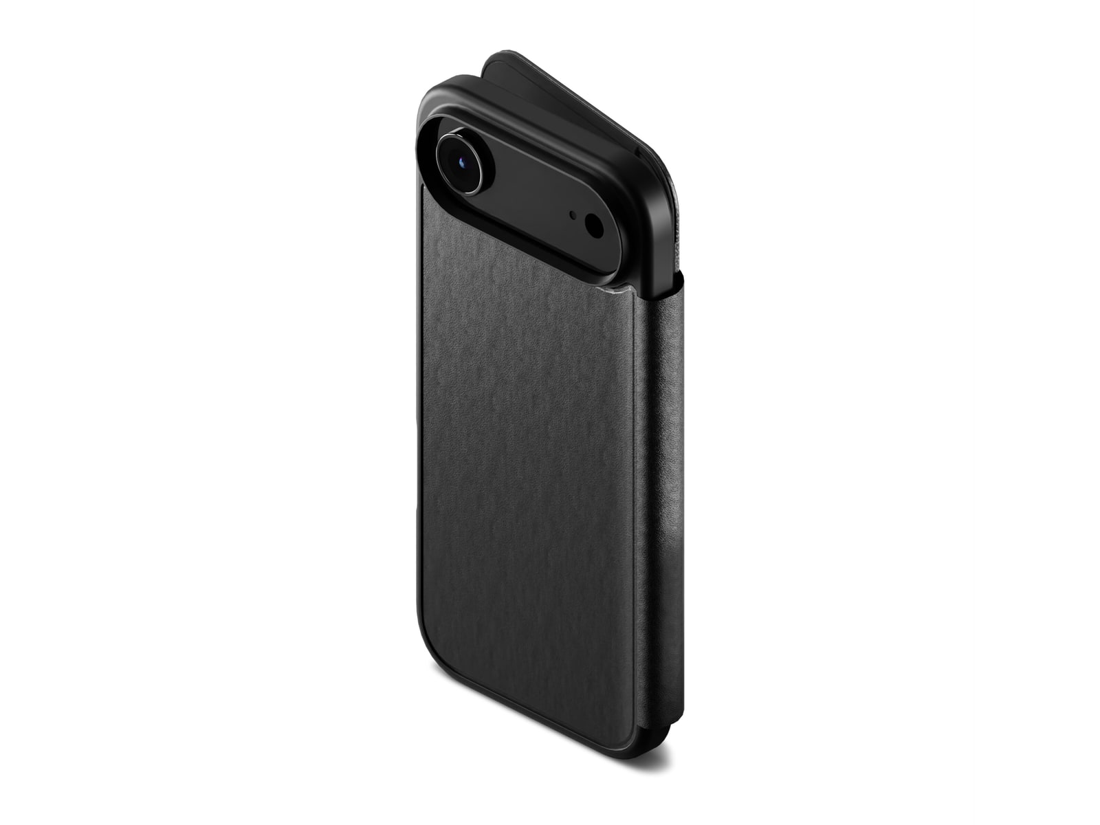 Cygnett - MagWallet Magnetic Leather Wallet Case for iPhone Air - Black