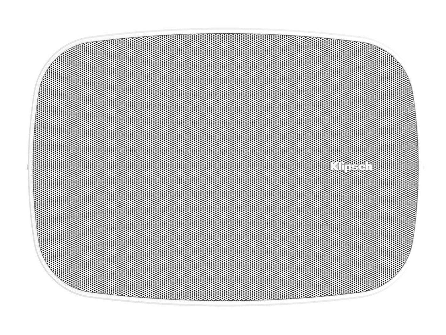Klipsch - RSM Series Indoor/Outdoor Full-range 4-Inch in White (Pair) Speakers - White