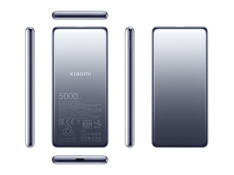 Xiaomi - Ultra Slim 5000mAh Gray Power Banks