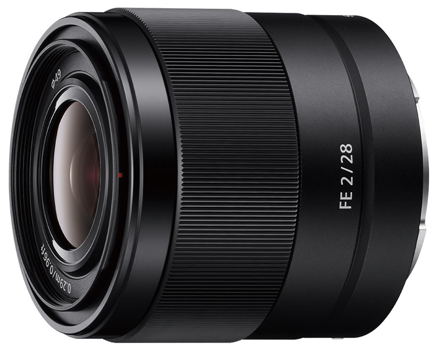 Sony - FE 28mm F2 Camera Lenses - Black