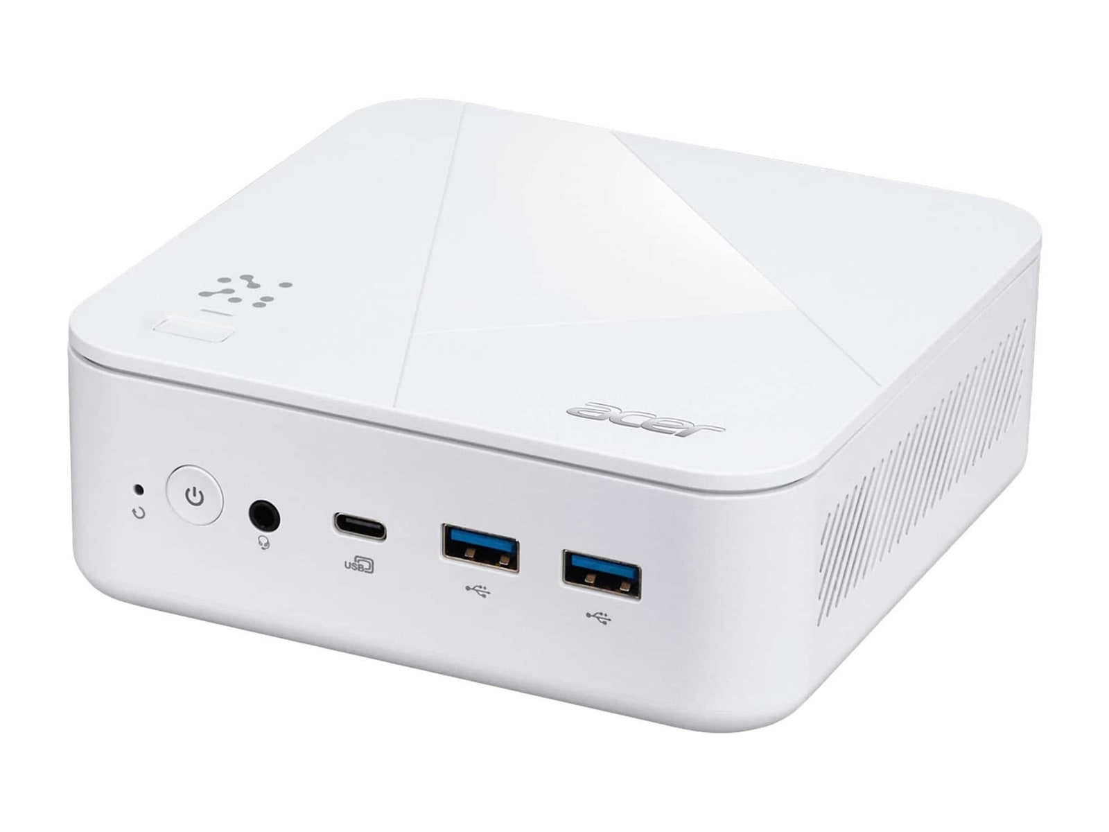 Acer - Revo Box AI - AMD Ryzen AI 7 445 chip - 16GB Memory - 512GB SSD - White