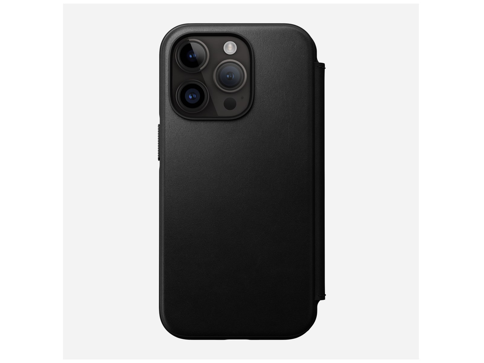 Nomad - Modern Leather Folio - iPhone 14 Pro - Black