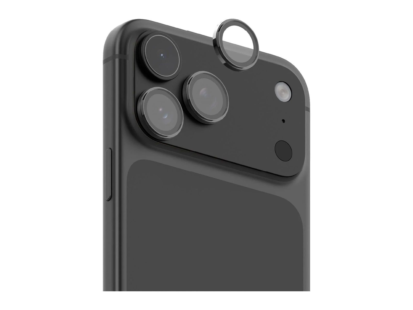 MOMAX - Glass Pro+ Full Coverage Tempered Glass Lens Protector - iPhone 18 Pro & Pro Max - Black