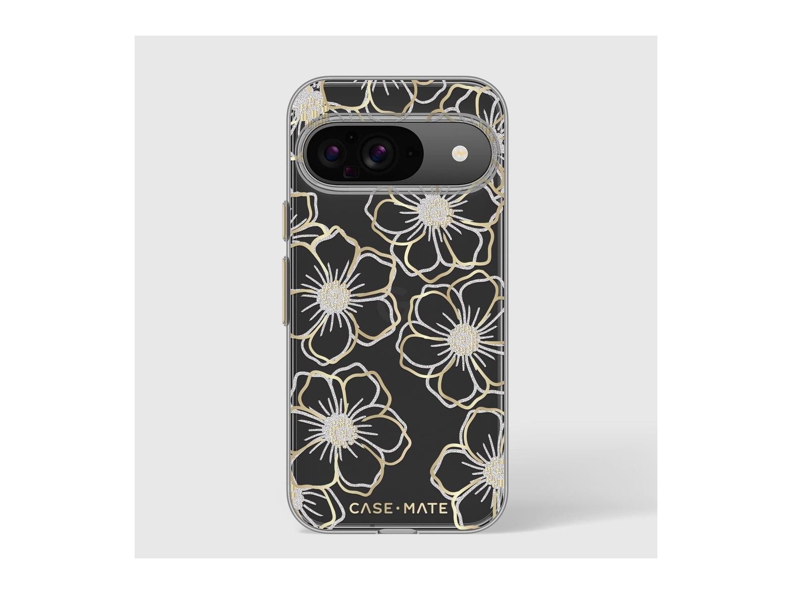 Case-Mate - Floral Gems (Gold) - Pixel 9 / 9 Pro