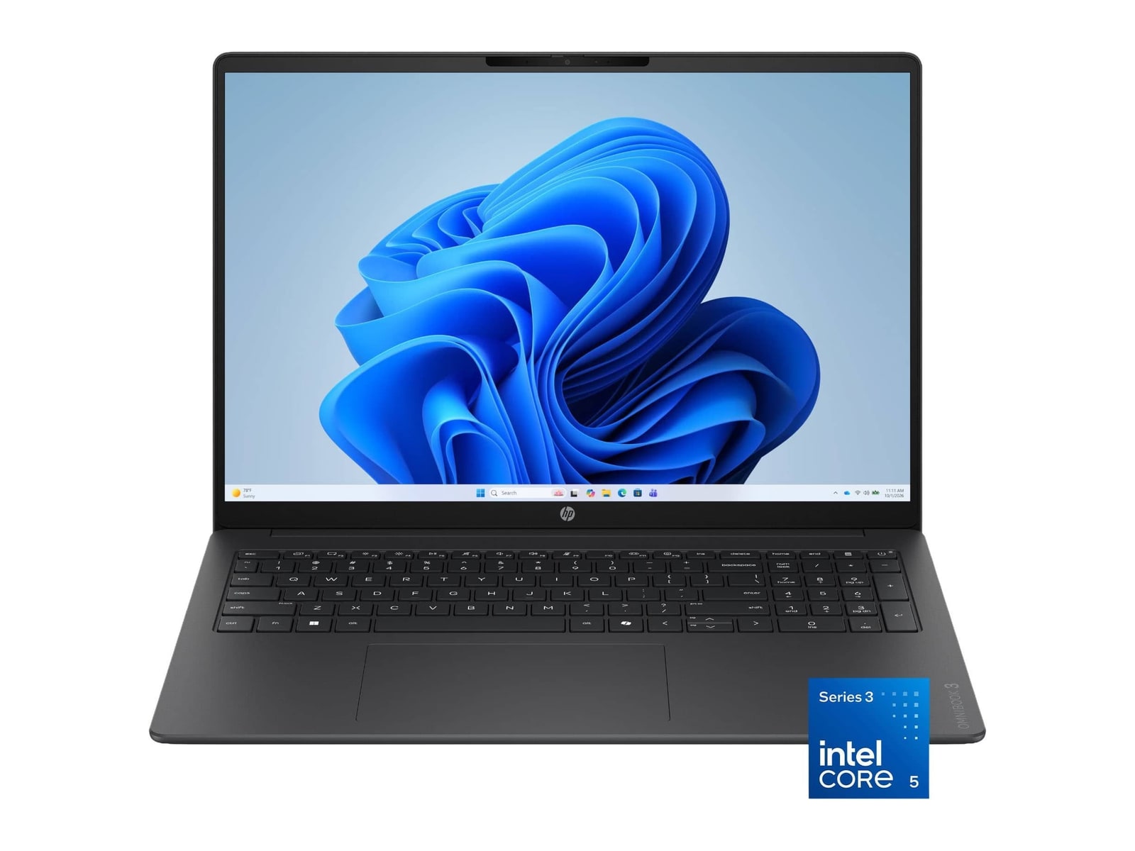 HP - OmniBook 3 16-bu0116dx 16" - Intel Core 5 320 chip - 8GB Memory - 256GB SSD - Mica Silver