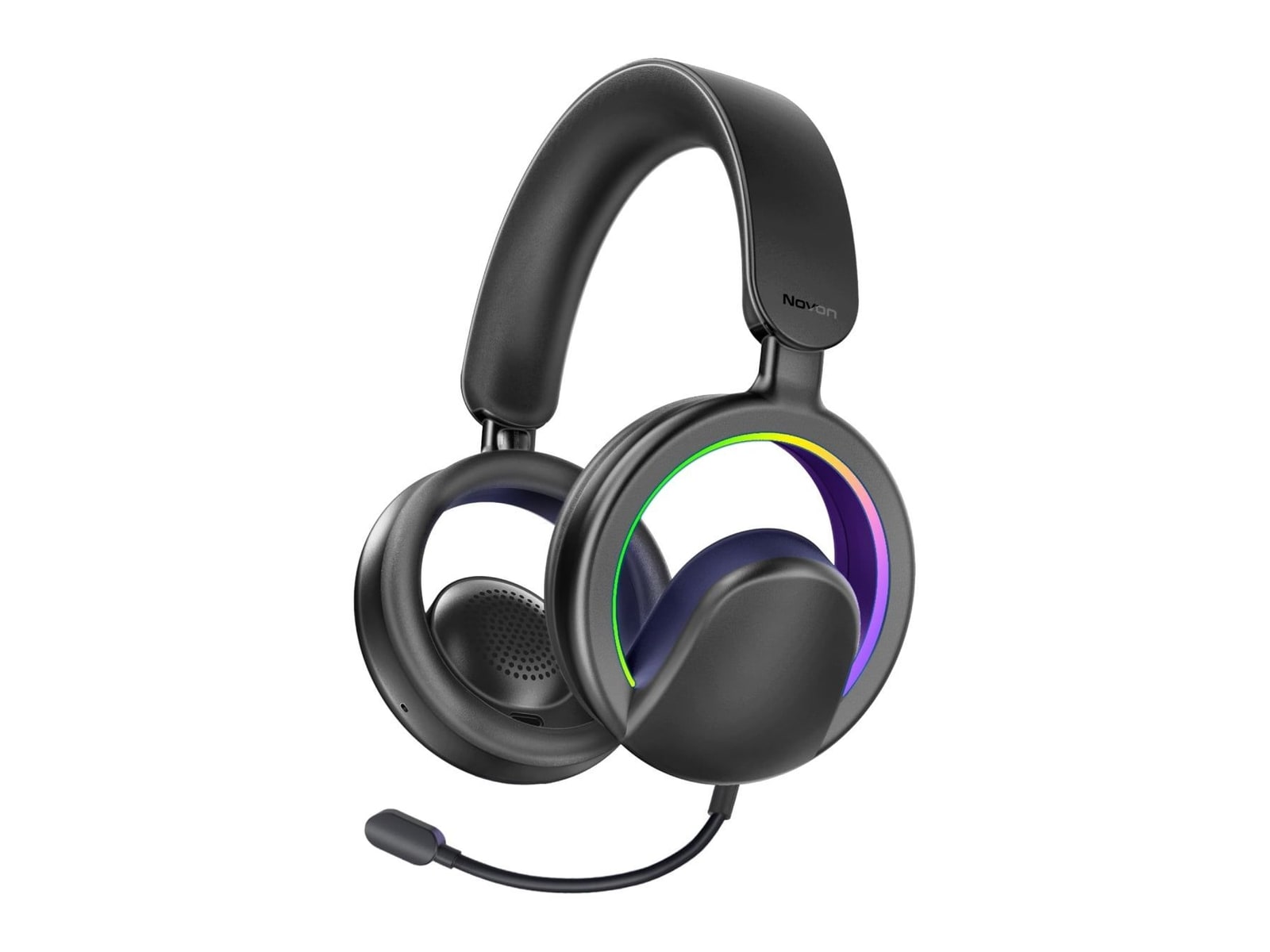 Promate - Novon Over-Ear Headphones - Black