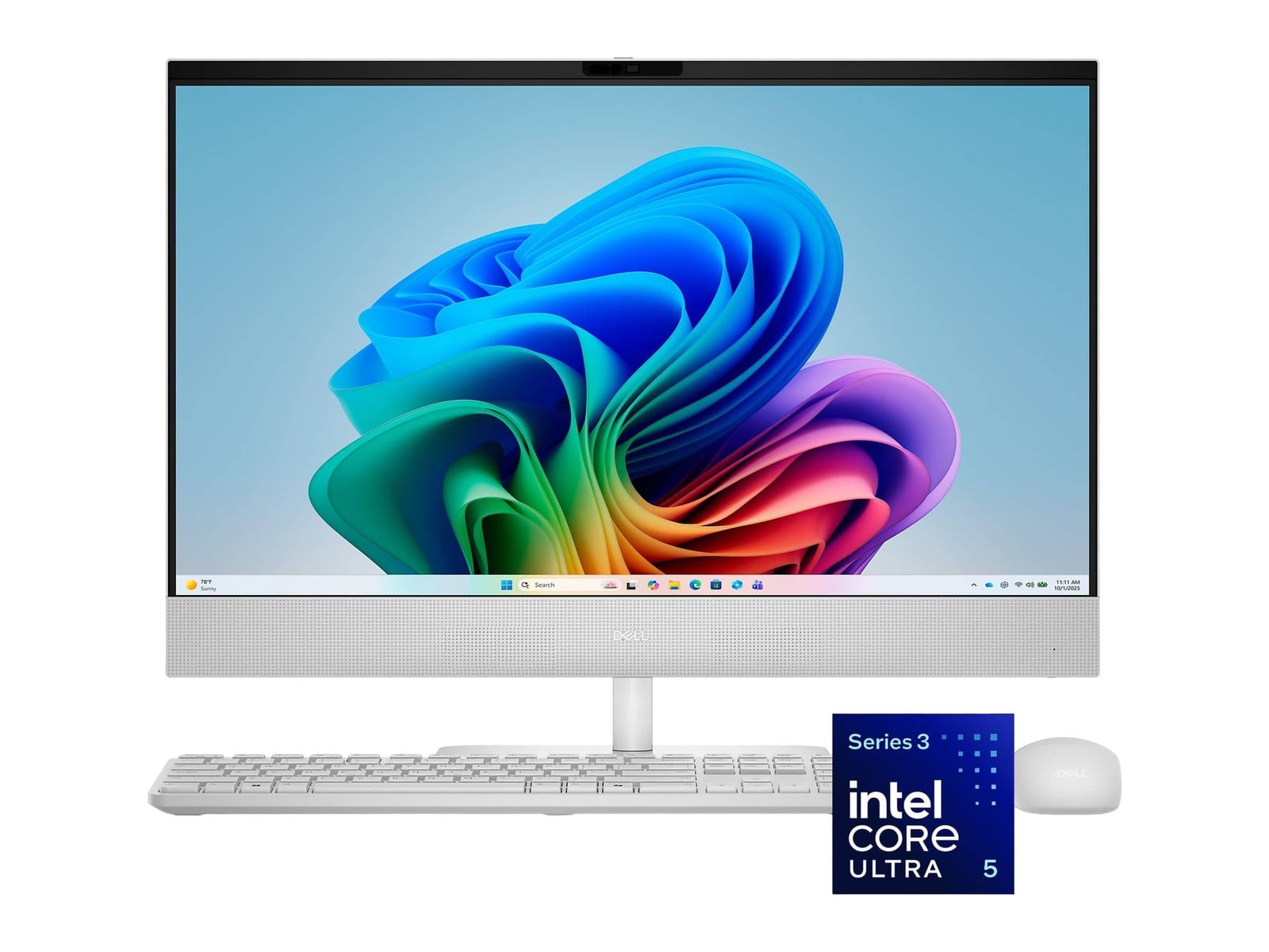 Dell - DEC24260 24" - Intel Core Ultra 5 Series 3 322 chip - 16GB Memory - 512GB SSD - Light Ash