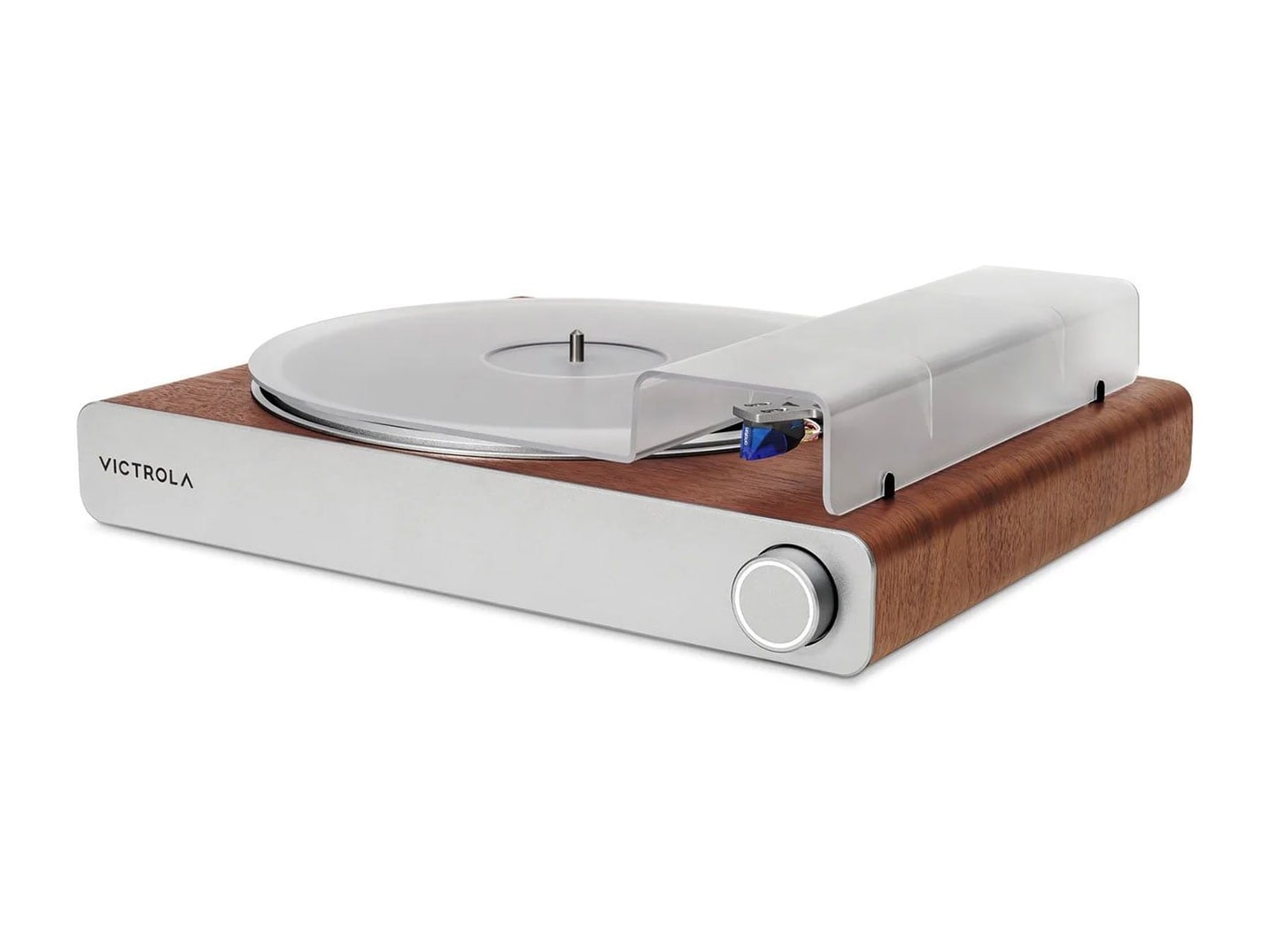 Victrola - Stream Sapphire Wi-Fi Turntables & CD Players - Brown