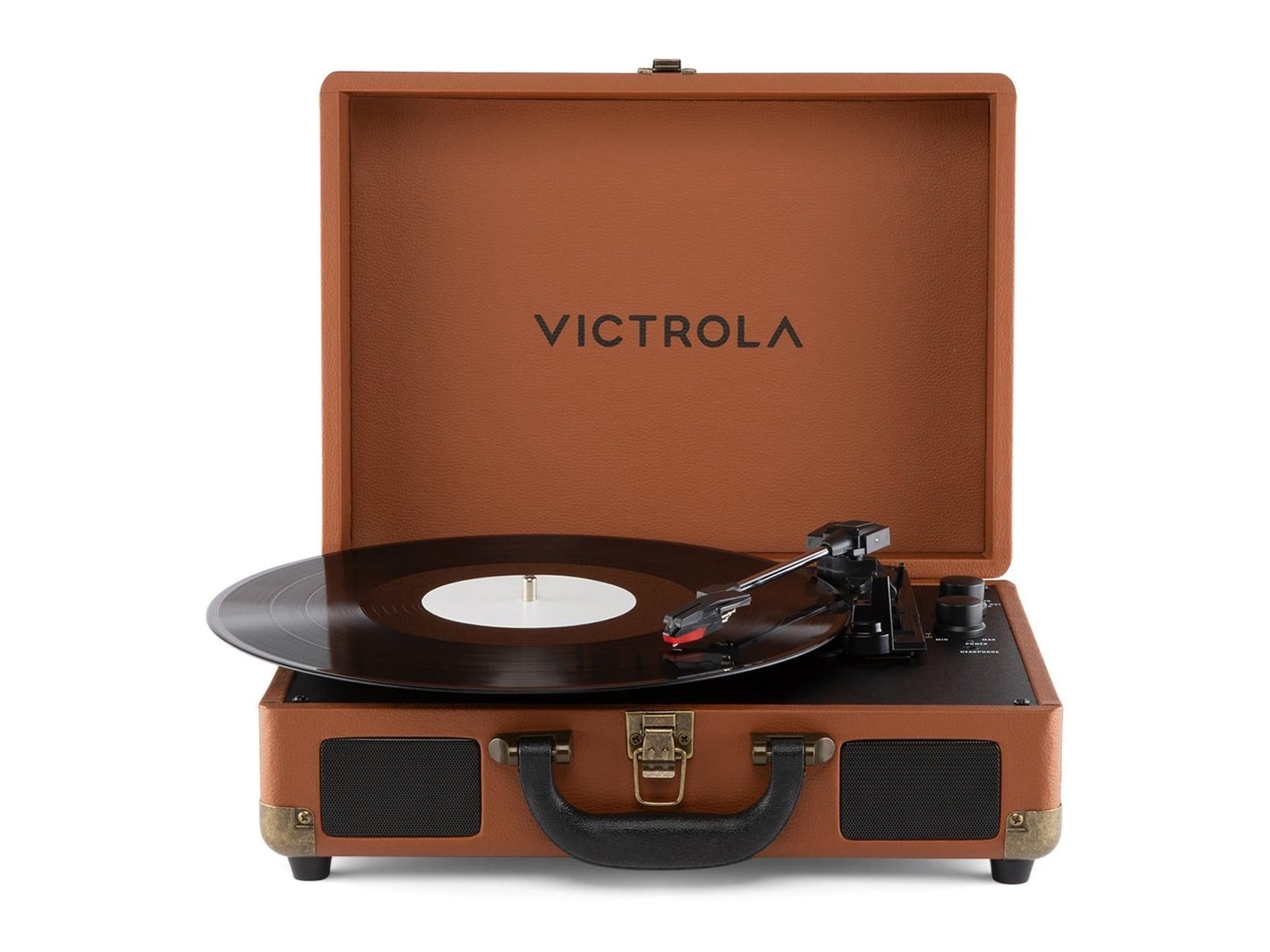 Victrola - Journey II Bluetooth Turntables & CD Players - Brown
