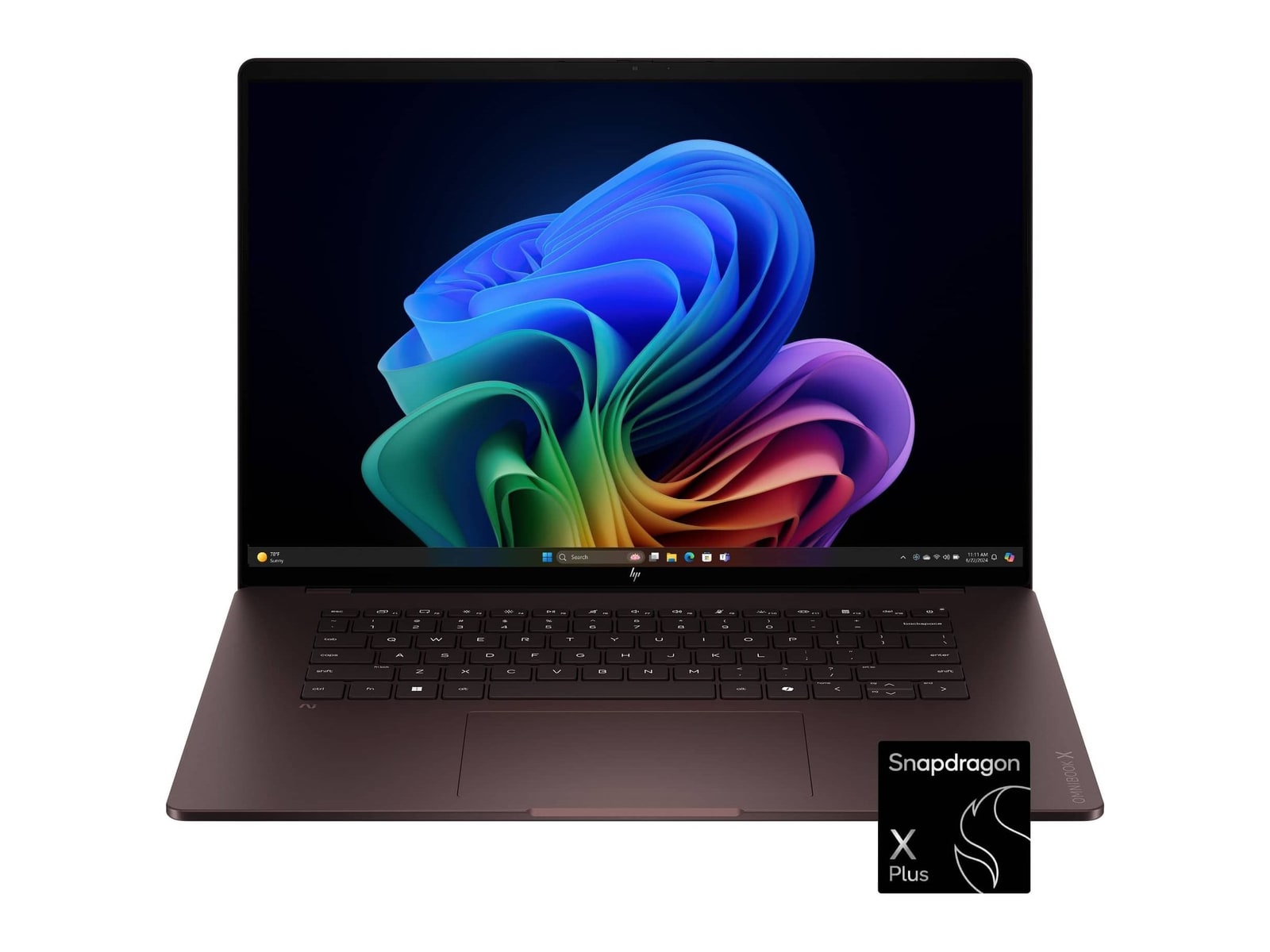 HP - OmniBook X 16-CP0013DX 16" - Snapdragon X Plus X1P-42-100 chip - 16GB Memory - 512GB SSD - Deep Espresso