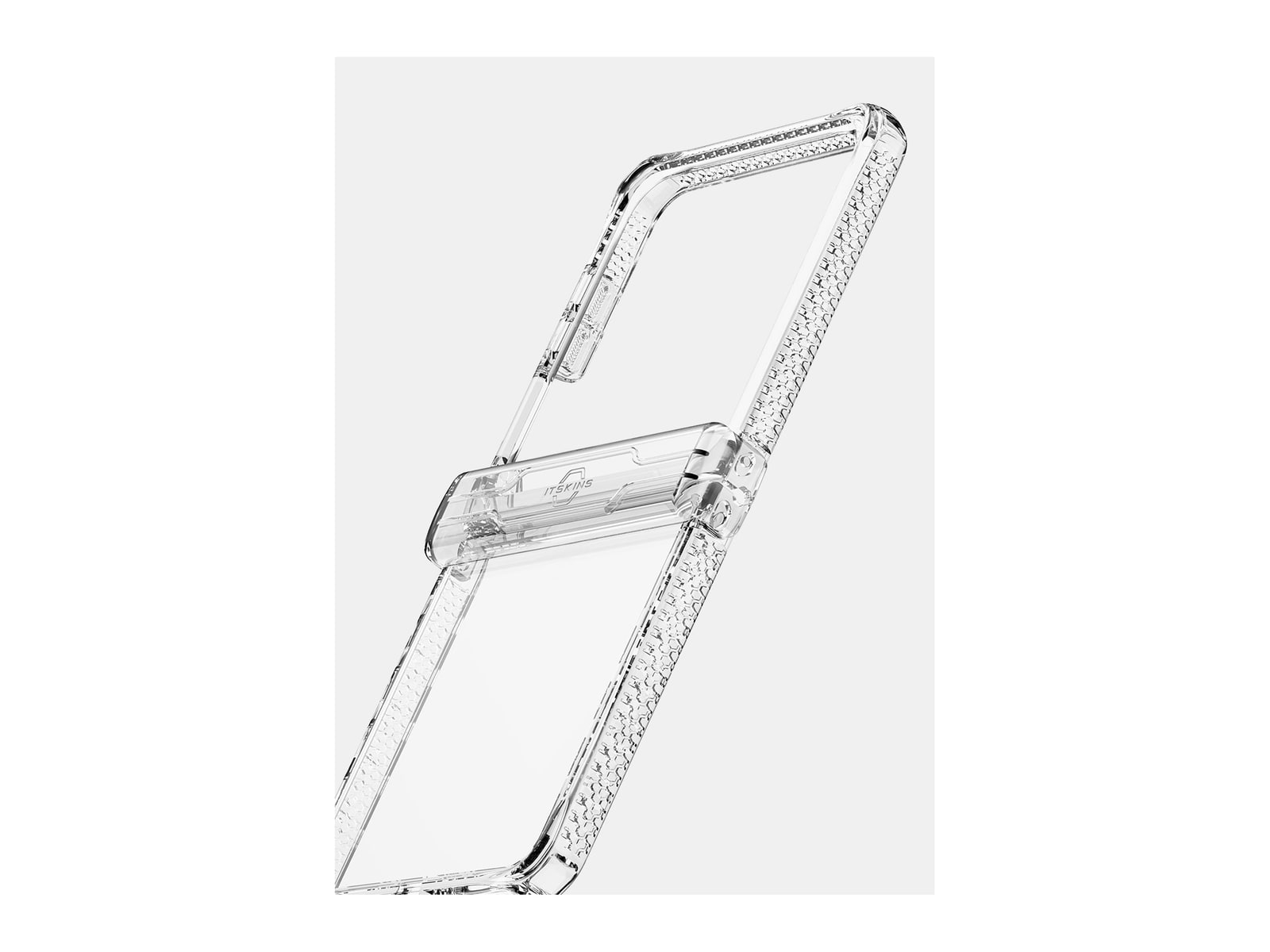 ITSKINS - HYBRID R Hinge - Galaxy Z Flip 7 - Transparent