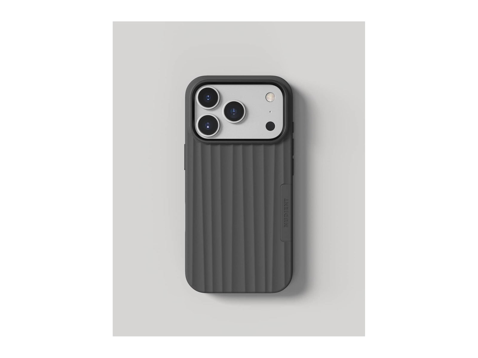 Nudient - Bold Case with MagSafe for iPhone 18 Pro - Basalt Grey