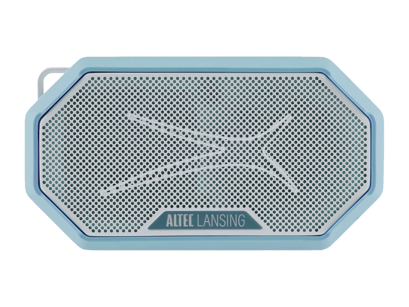 Altec Lansing - HydraMini 2.0 Bluetooth Portable Speakers - Aqua/White
