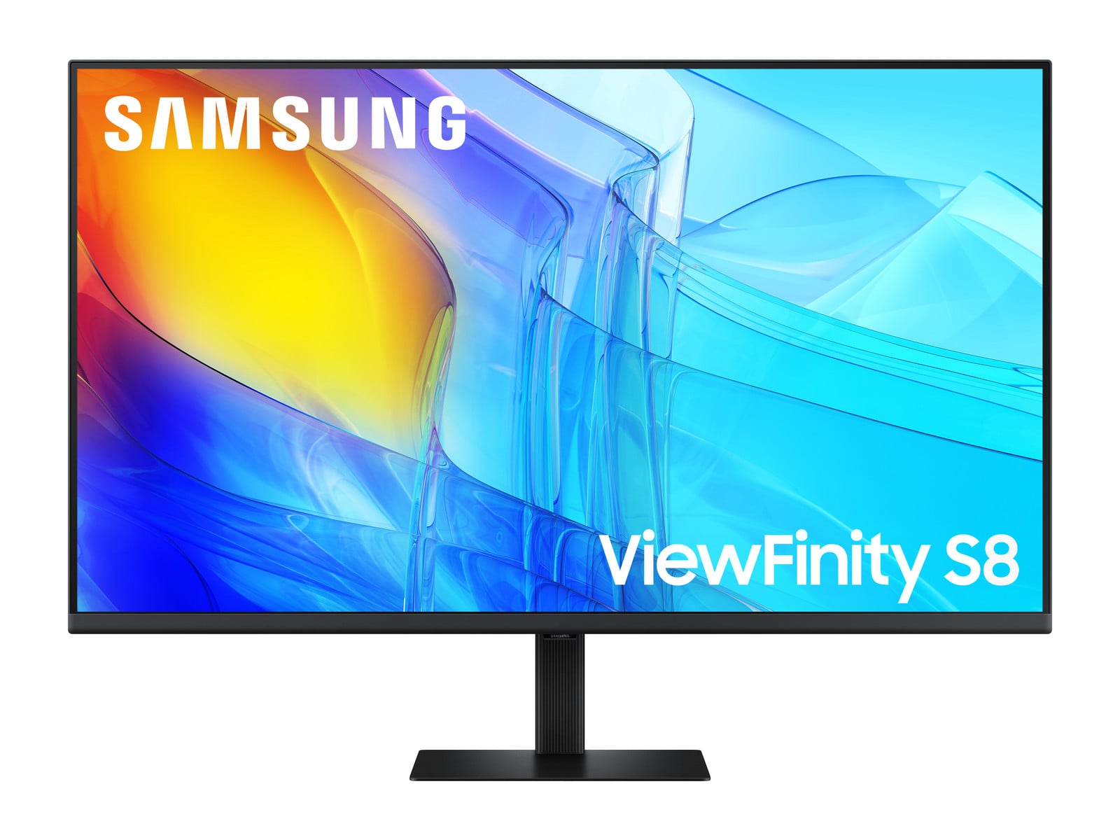 Samsung - 37" ViewFinity S8 S80D 4K UHD 60Hz 4K/5K Monitors - Black