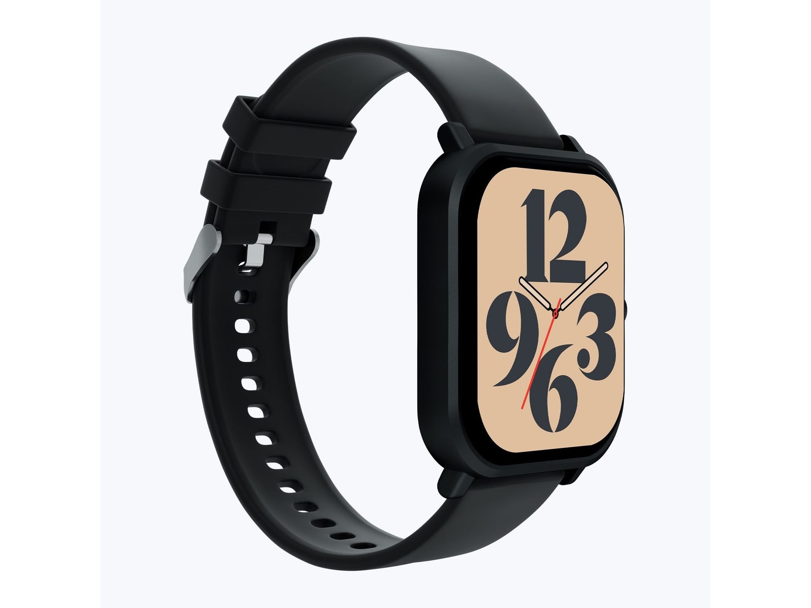 Zebronics - Zeb Fit S1 Smart Watches - Black