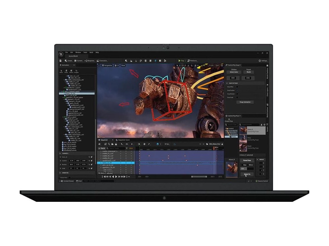 Lenovo - ThinkPad P1 Gen 6 16" - Intel Core i7-13700H chip - 32GB Memory - 1TB SSD - Black