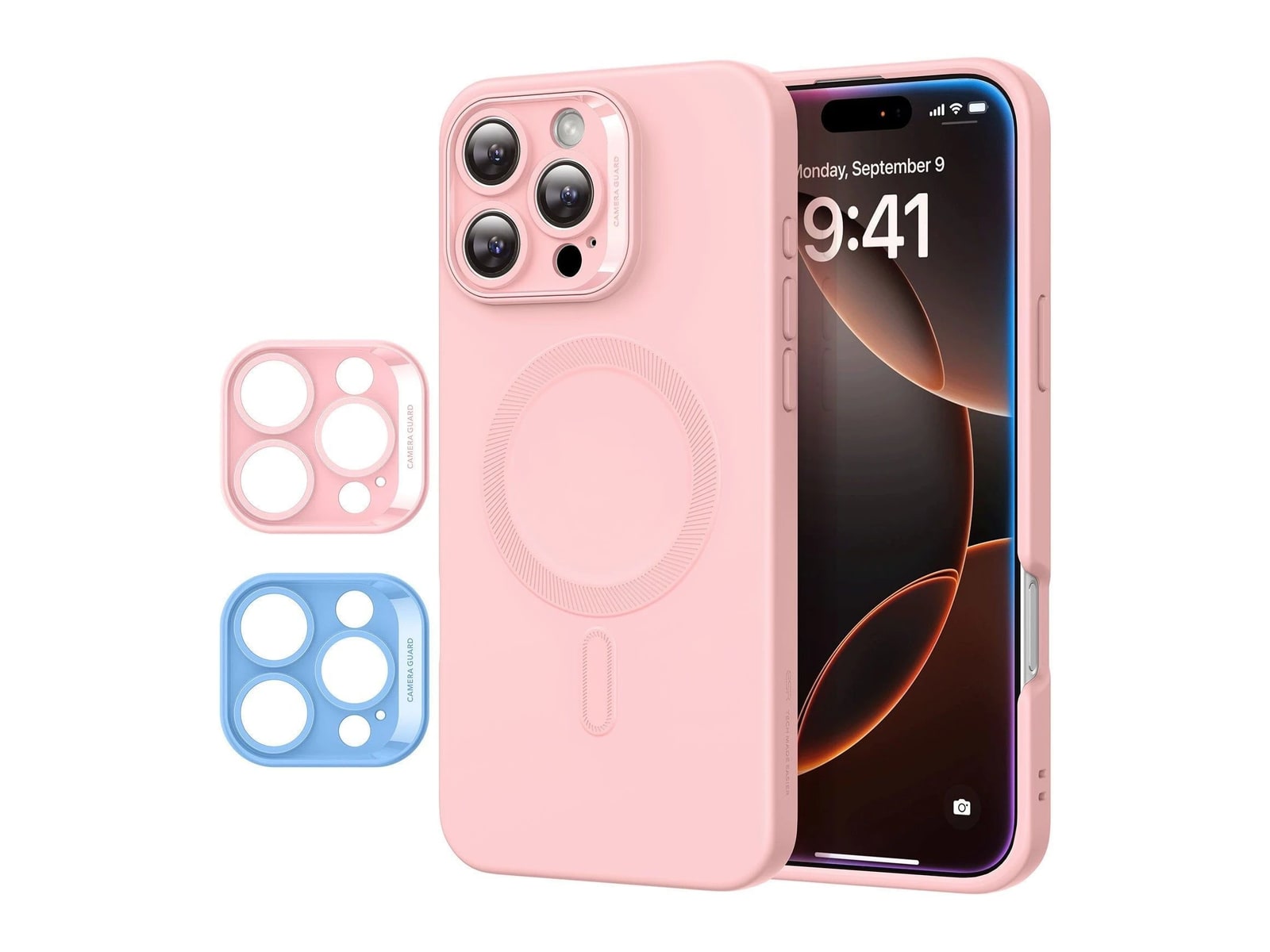 ESR - Cloud Soft Case (HaloLock) - iPhone 16 Pro - Pink