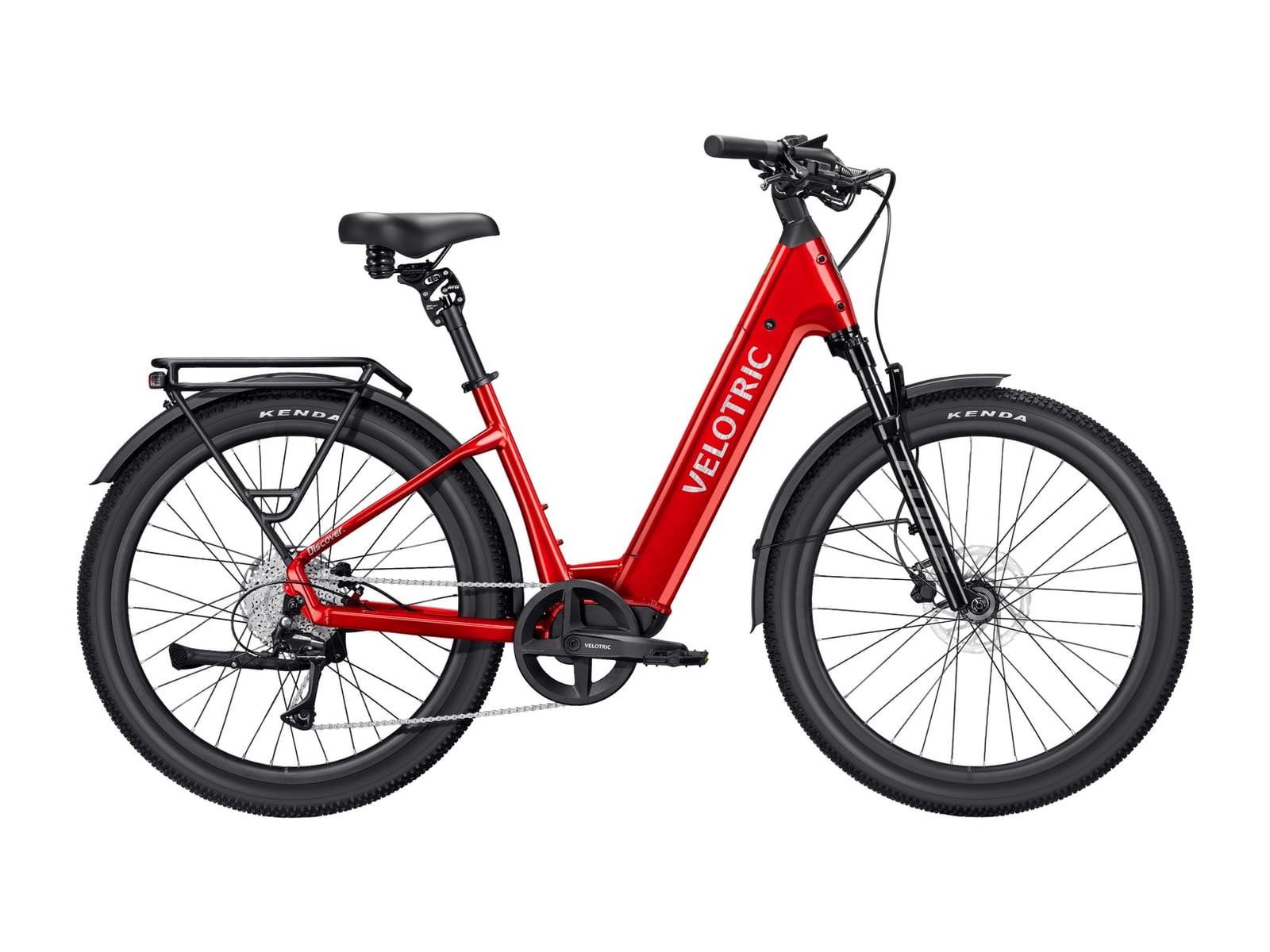 Velotric - Discover 3 Large Cherry Crimson Electric Bikes