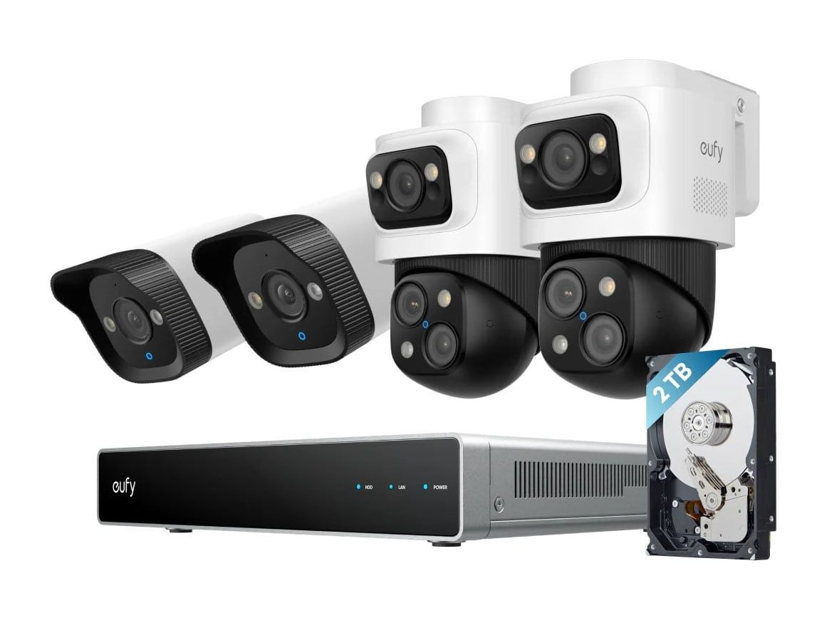 Eufy - PoE NVR Security System S4 Alarm Systems