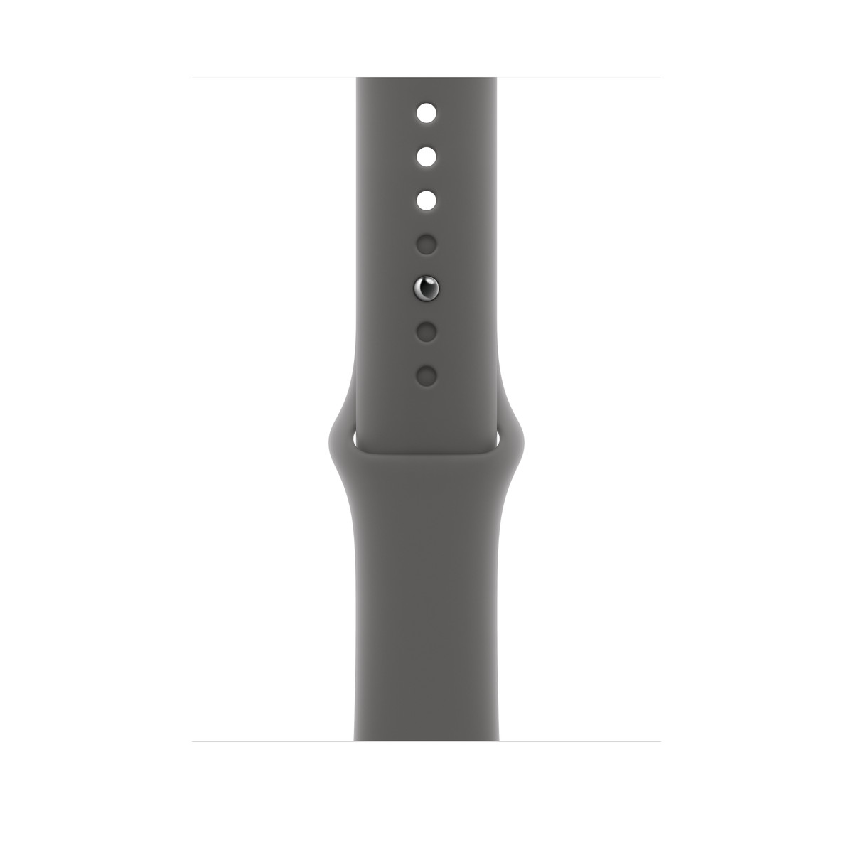 Apple - Apple Watch Sport Band - 46mm - Sport Band - S/M - Stone Gray