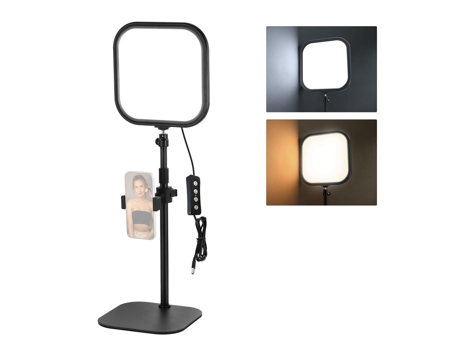 Neewer - BASICS L220 15W 10.8" Bi Color Desk Light Camera Accessories