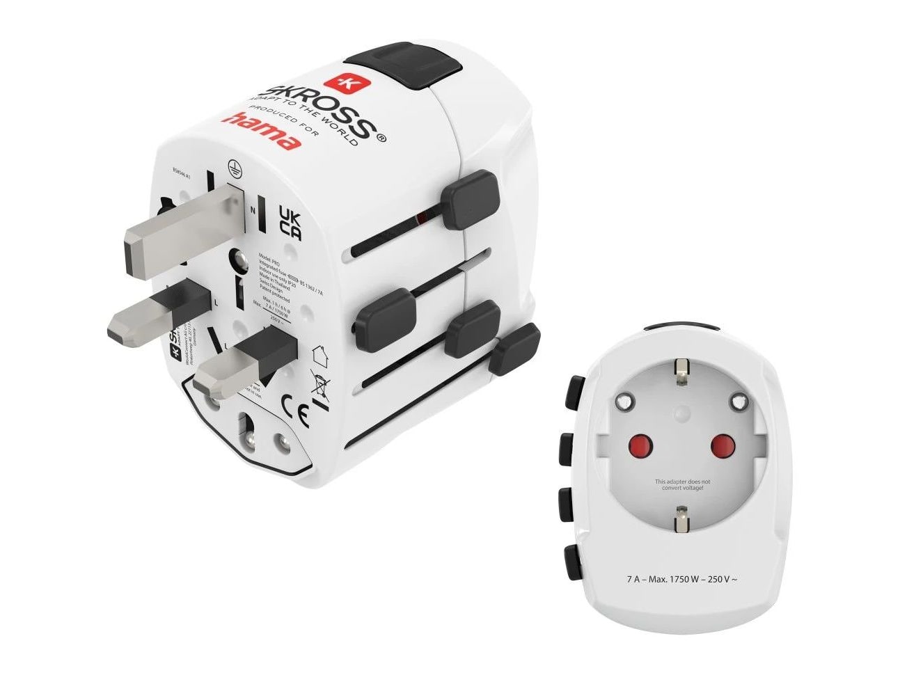 Hama - World Travel Pro White Power Adapters