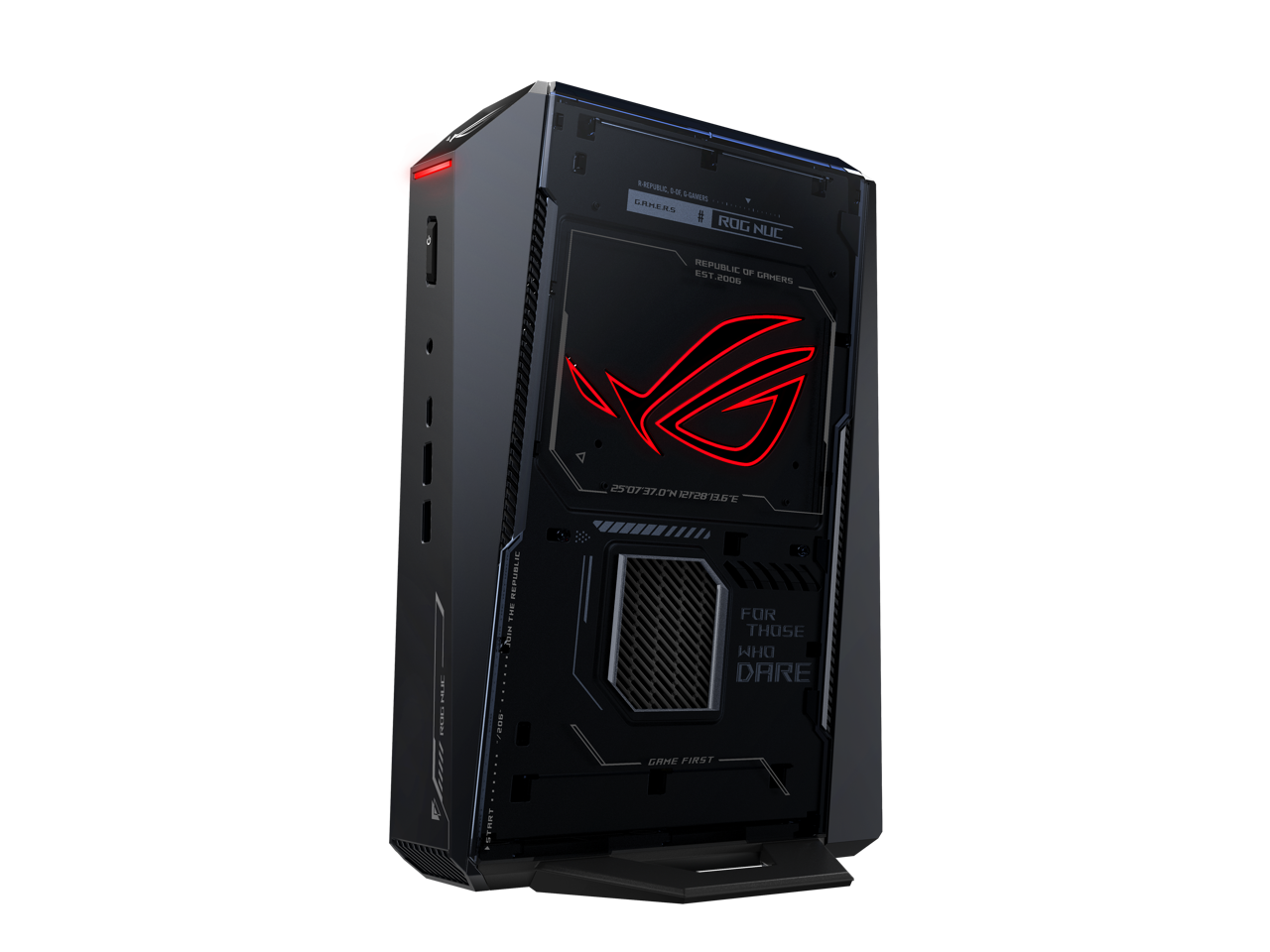 ASUS - ROG NUC (2025) RNUC15JNK9X489AU - Intel Core Ultra 9 275HX chip - 32GB DDR5 Memory - 1TB SSD - Black