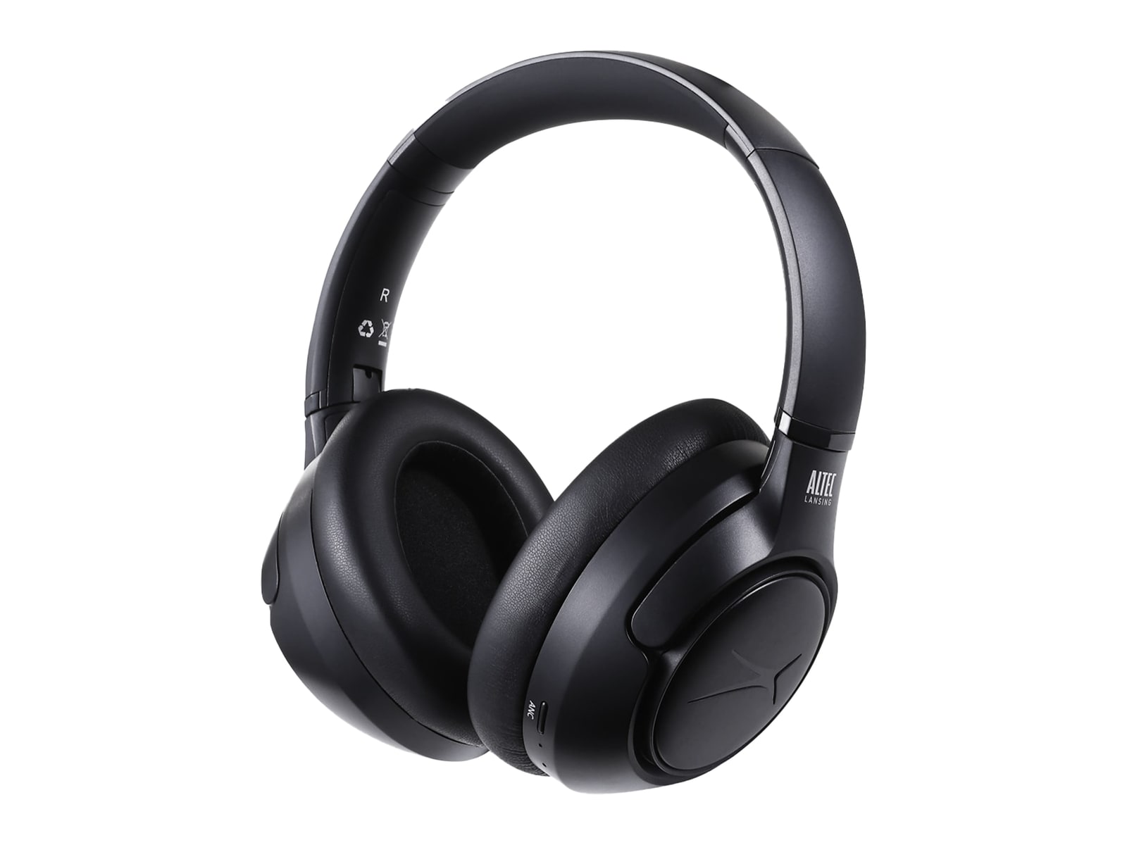 Altec Lansing - Comfort Pro ANC Bluetooth Noise Cancelling Headphones - Black