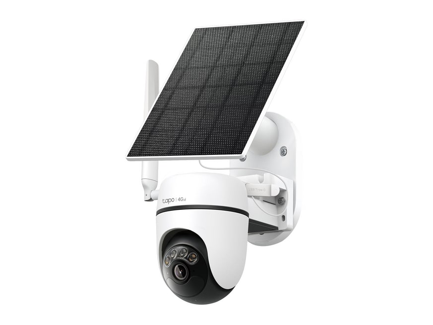 TP-Link - Tapo C615G KIT Solar-Powered Pan/Tilt 4G LTE Security Cameras
