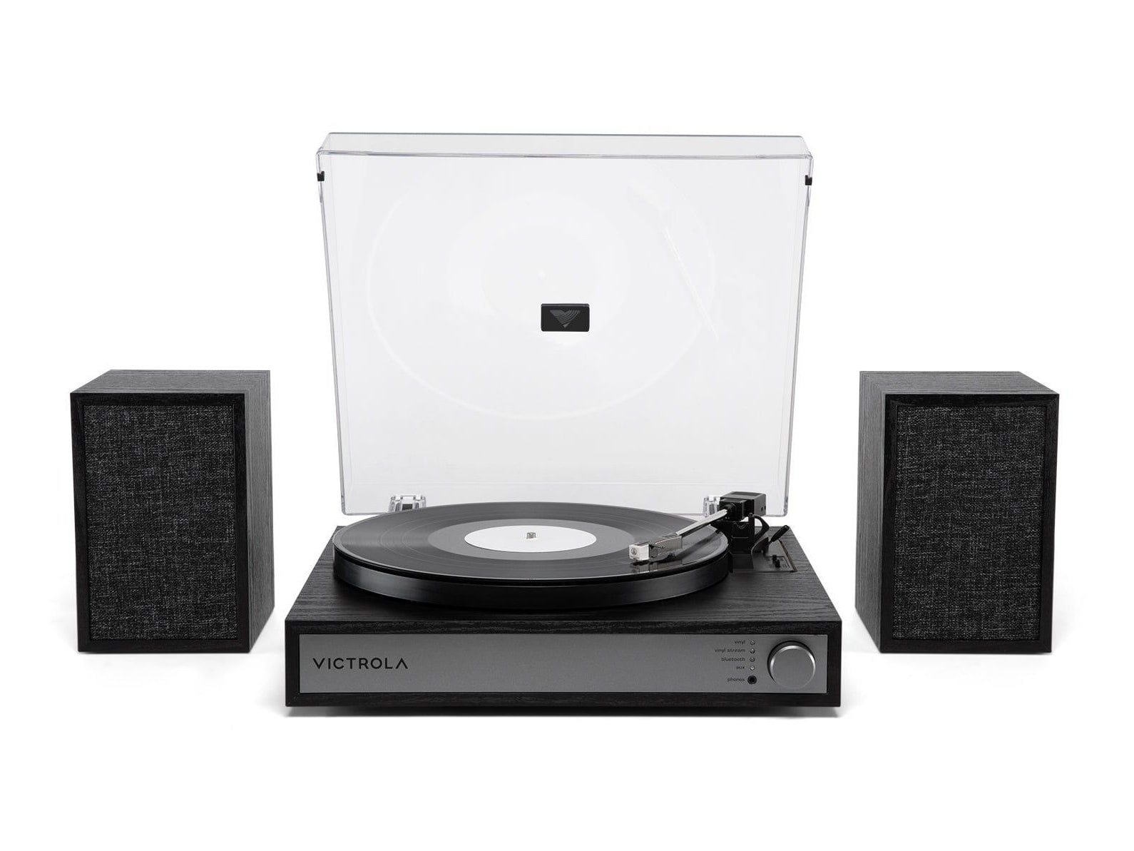 Victrola - Harmony Bluetooth Turntables & CD Players - Black