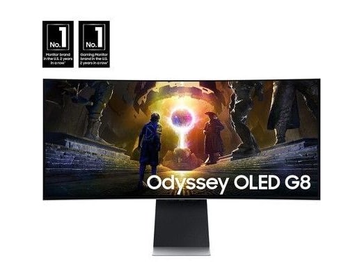 Samsung - 34" Odyssey OLED G8 S34DG856S UWQHD 175Hz OLED Monitors