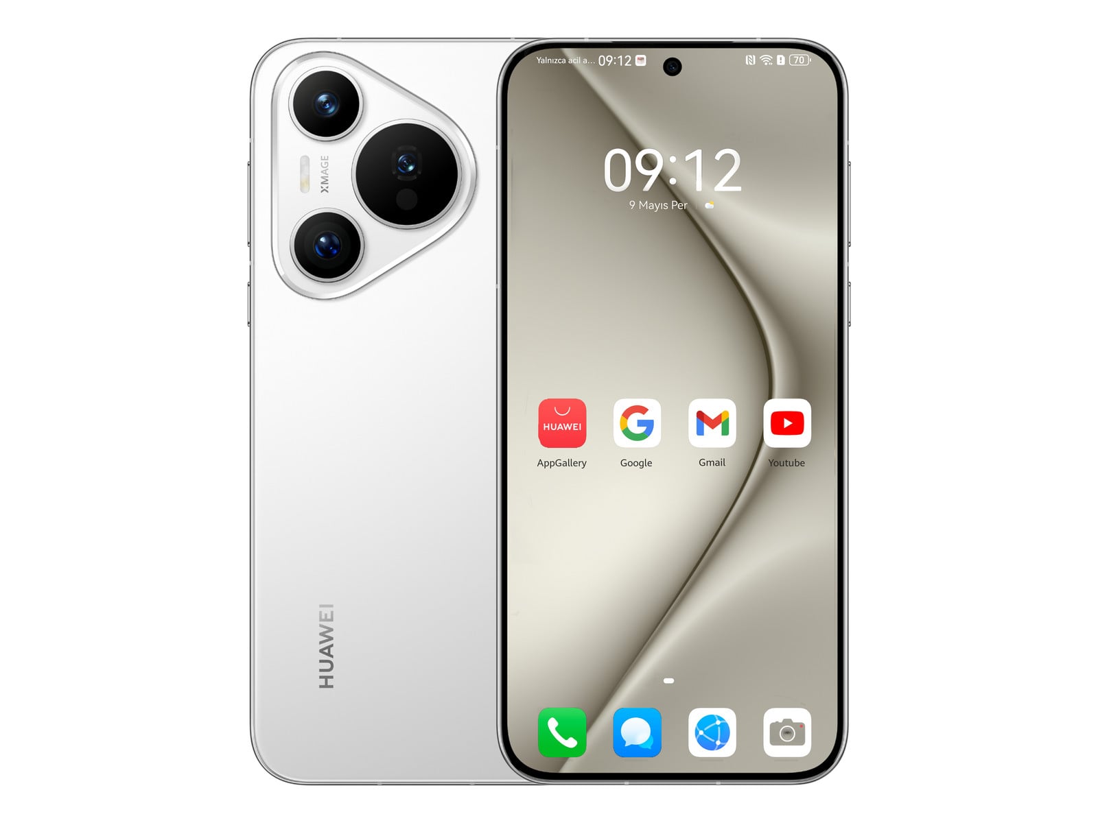 Huawei - Pura 70 5G 256GB - White