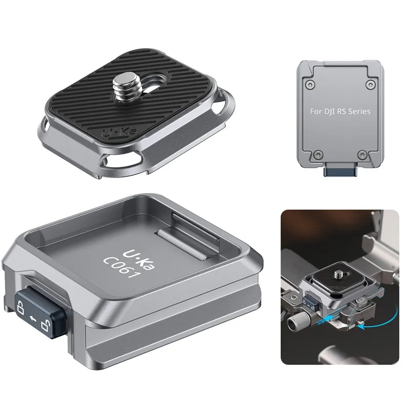 Ulanzi - C061 Uka Quick Release Kit for Stabilizer Camera Accessories