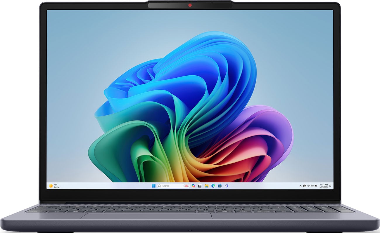 Lenovo - IdeaPad Slim 3 15.3" - Intel Core Core Ultra 7 355 chip - 16GB Memory - 512GB SSD - Luna Gray
