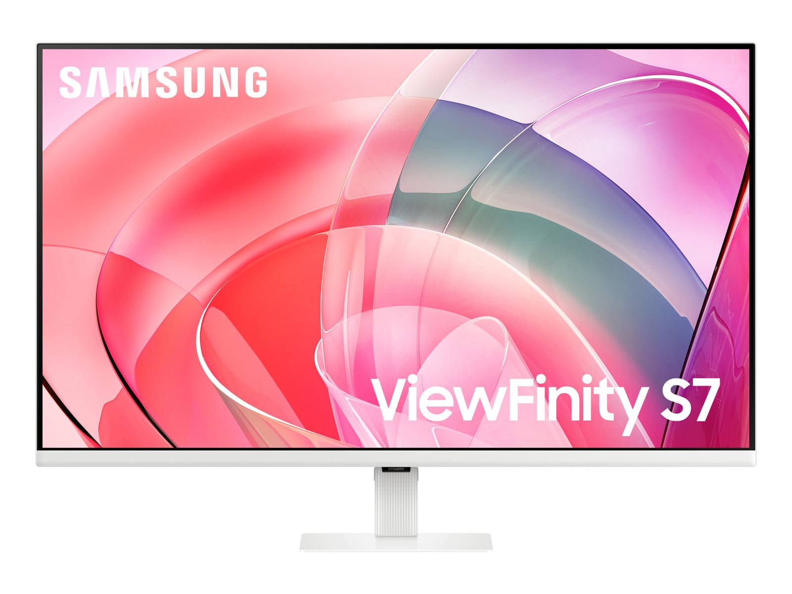Samsung - 32" ViewFinity S7 S70D 4K UHD 60Hz 4K/5K Monitors - White