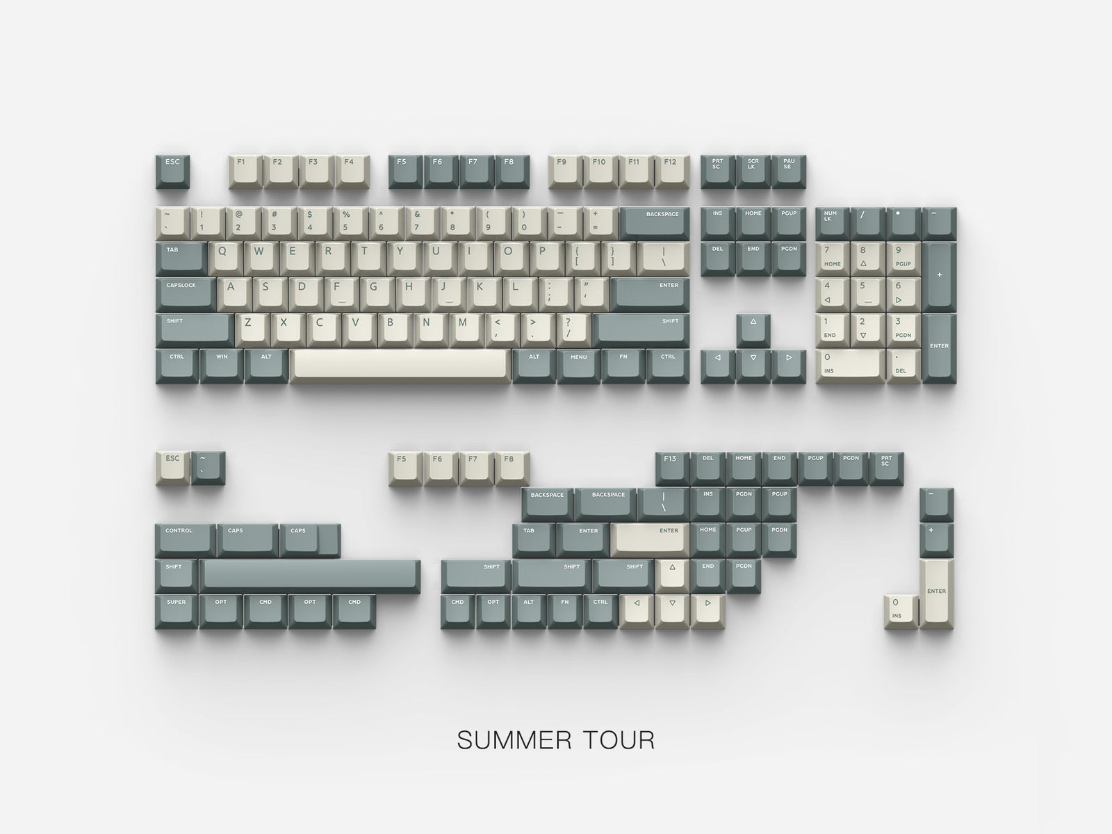 IQUNIX - PBT Keycaps Set Summer Tour