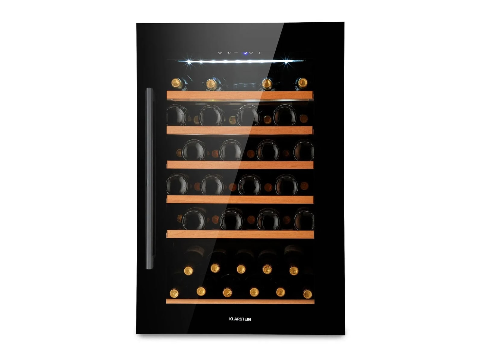 Klarstein - Vinsider 52 Built-In Uno Black Wine Coolers (EU)